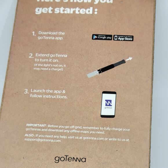 goTenna Mesh Set Off-Grid SMS And GPS Devices Blue and Green Set New, open box - Picture 6 of 11